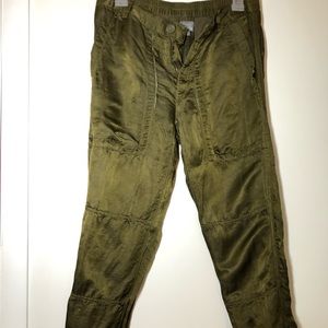 Madewell silk military pants